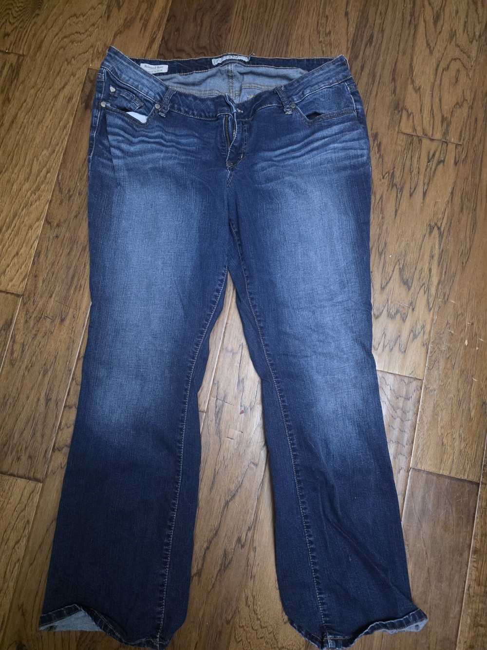 torrid Dark Blue Bootcut/Wide Leg Jeans